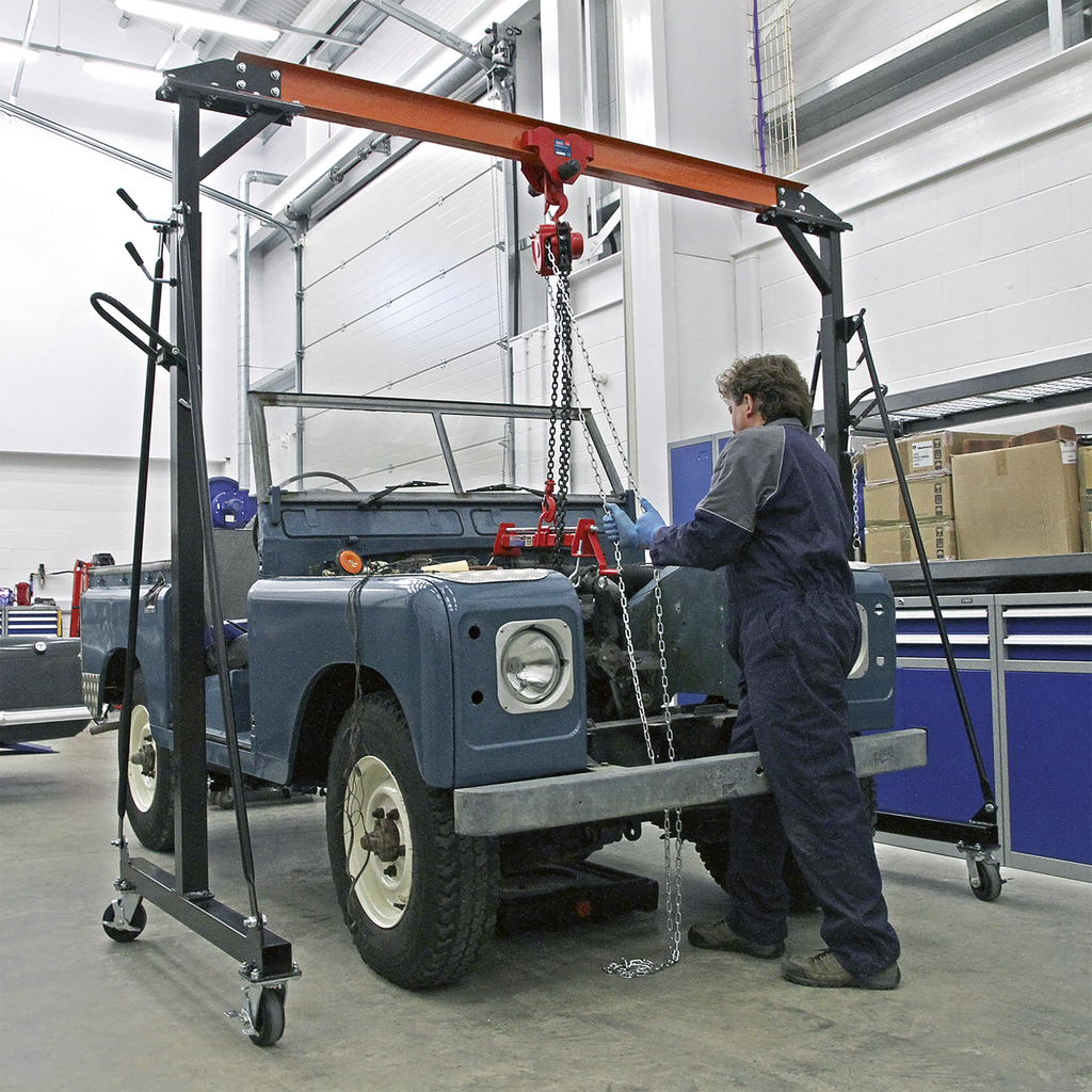 Portable Lifting Adjustable Gantry Frame 1 Tonne SG1000