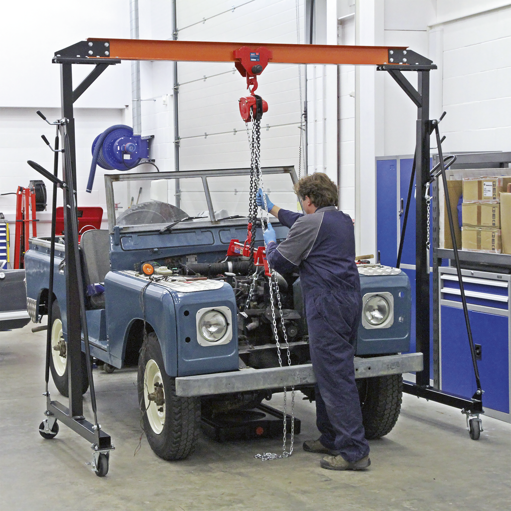 Portable Lifting Adjustable Gantry Frame 1 Tonne SG1000
