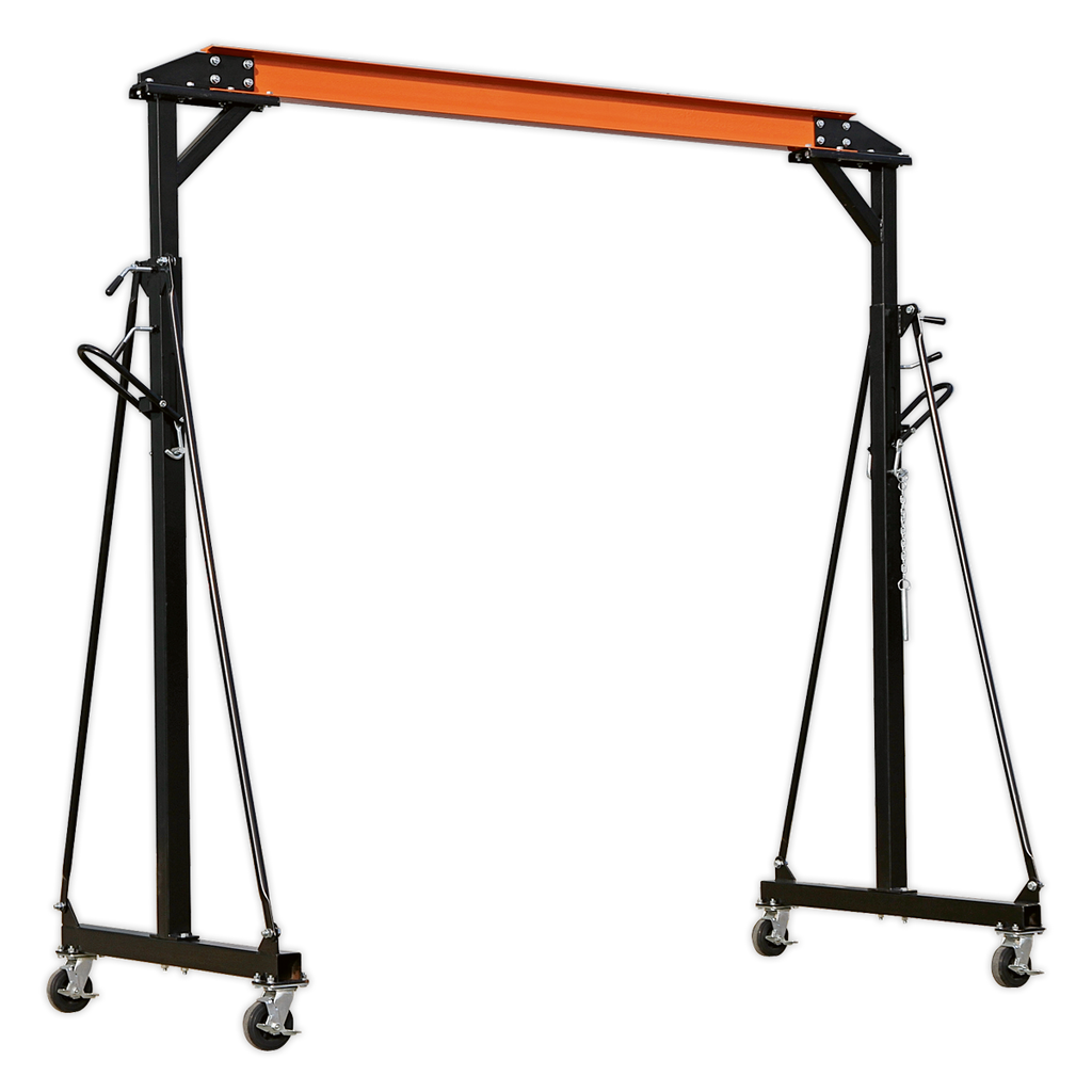 Portable Lifting Adjustable Gantry Frame 1 Tonne & Hoist Combo SG1000KIT