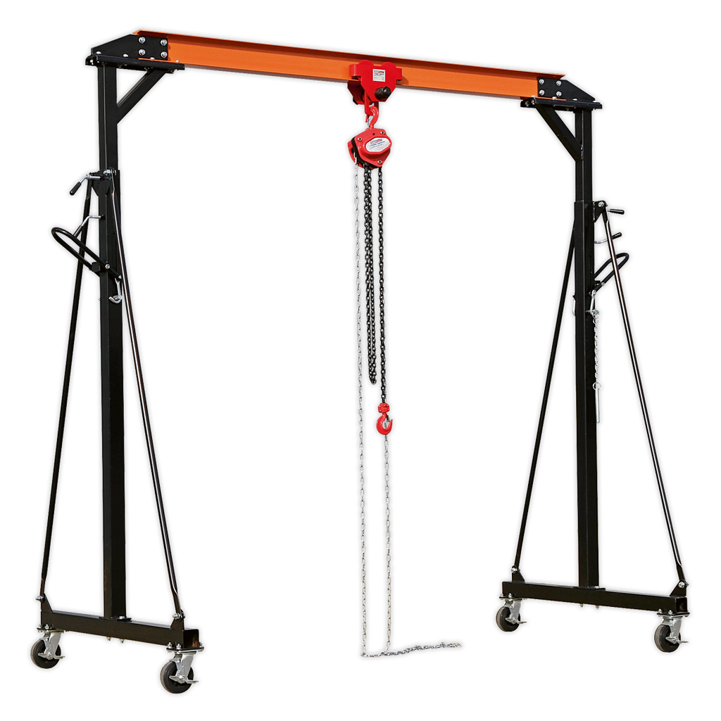 Portable Lifting Adjustable Gantry Frame 1 Tonne SG1000