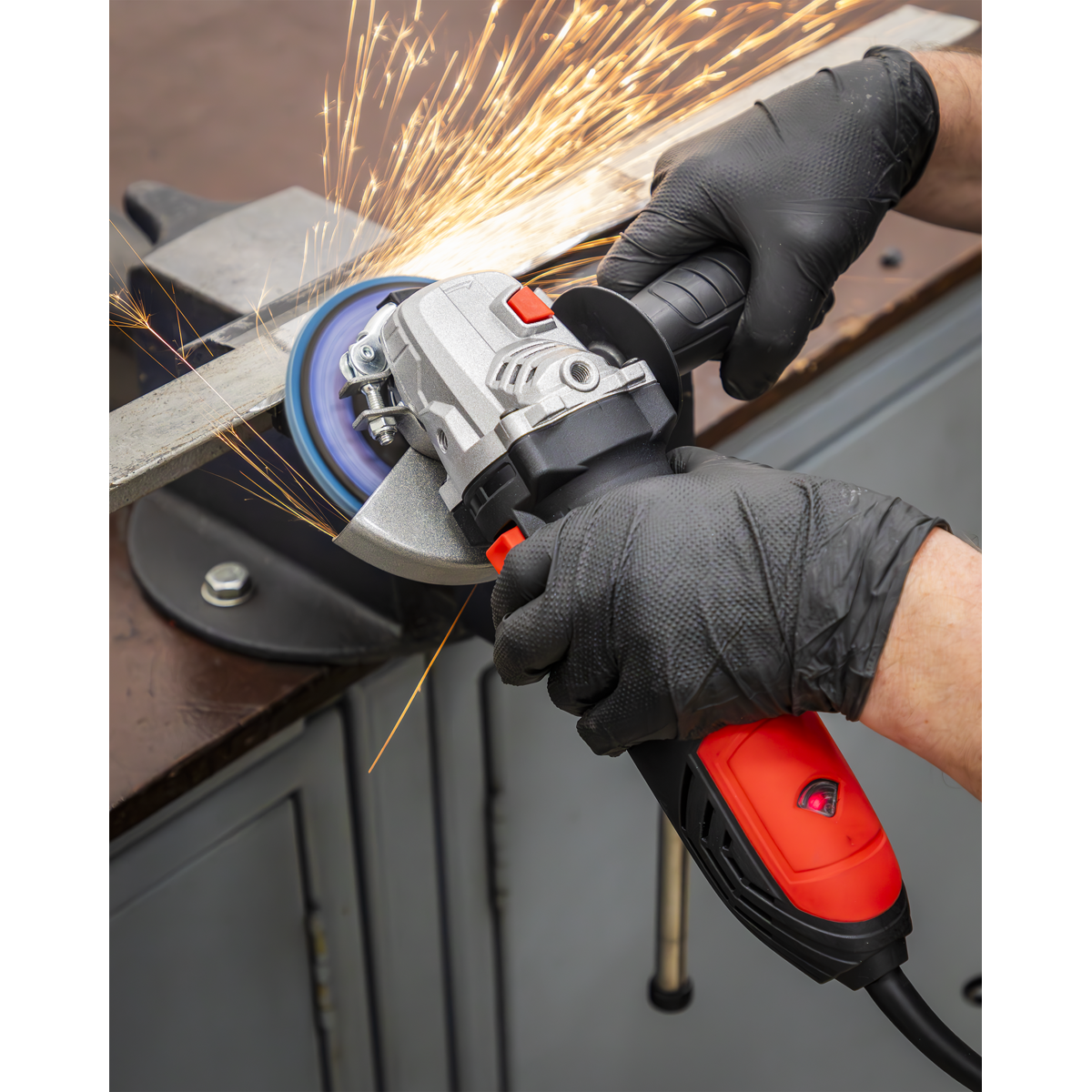 125mm Angle Grinder with Schuko Plug 1100W/230V SG125EU