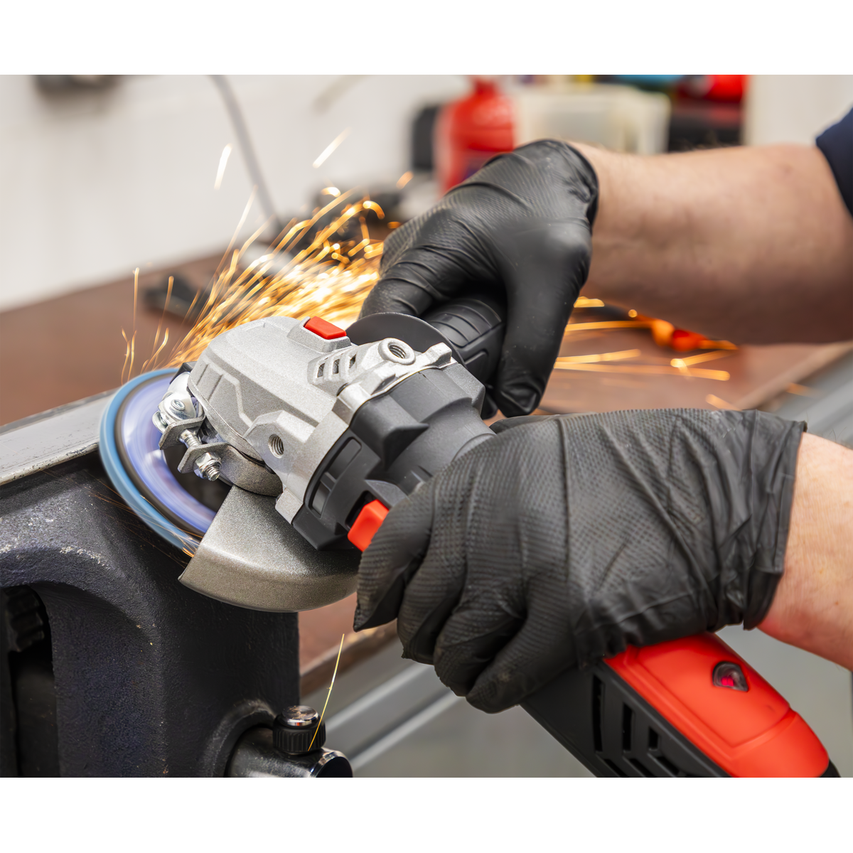 125mm Angle Grinder with Schuko Plug 1100W/230V SG125EU