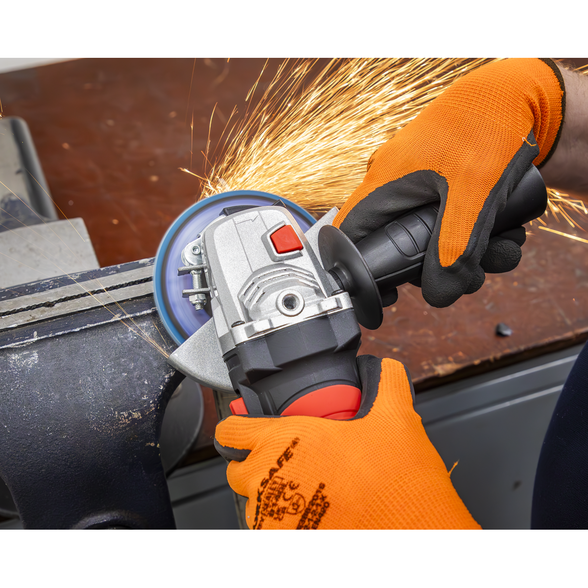 125mm Angle Grinder with Schuko Plug 1100W/230V SG125EU