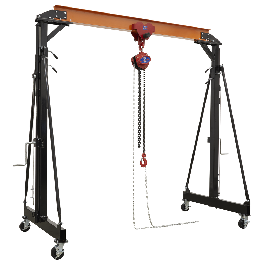 Portable Adjustable Gantry Frame with Trolley Combo 2 Tonne SG2000KIT