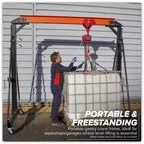 Portable Lifting Adjustable Gantry Frame 0.5 Tonne SG500