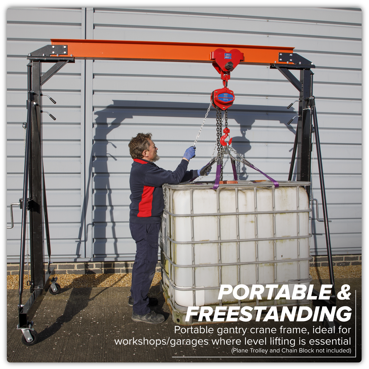 Portable Lifting Adjustable Gantry Frame 0.5 Tonne SG500