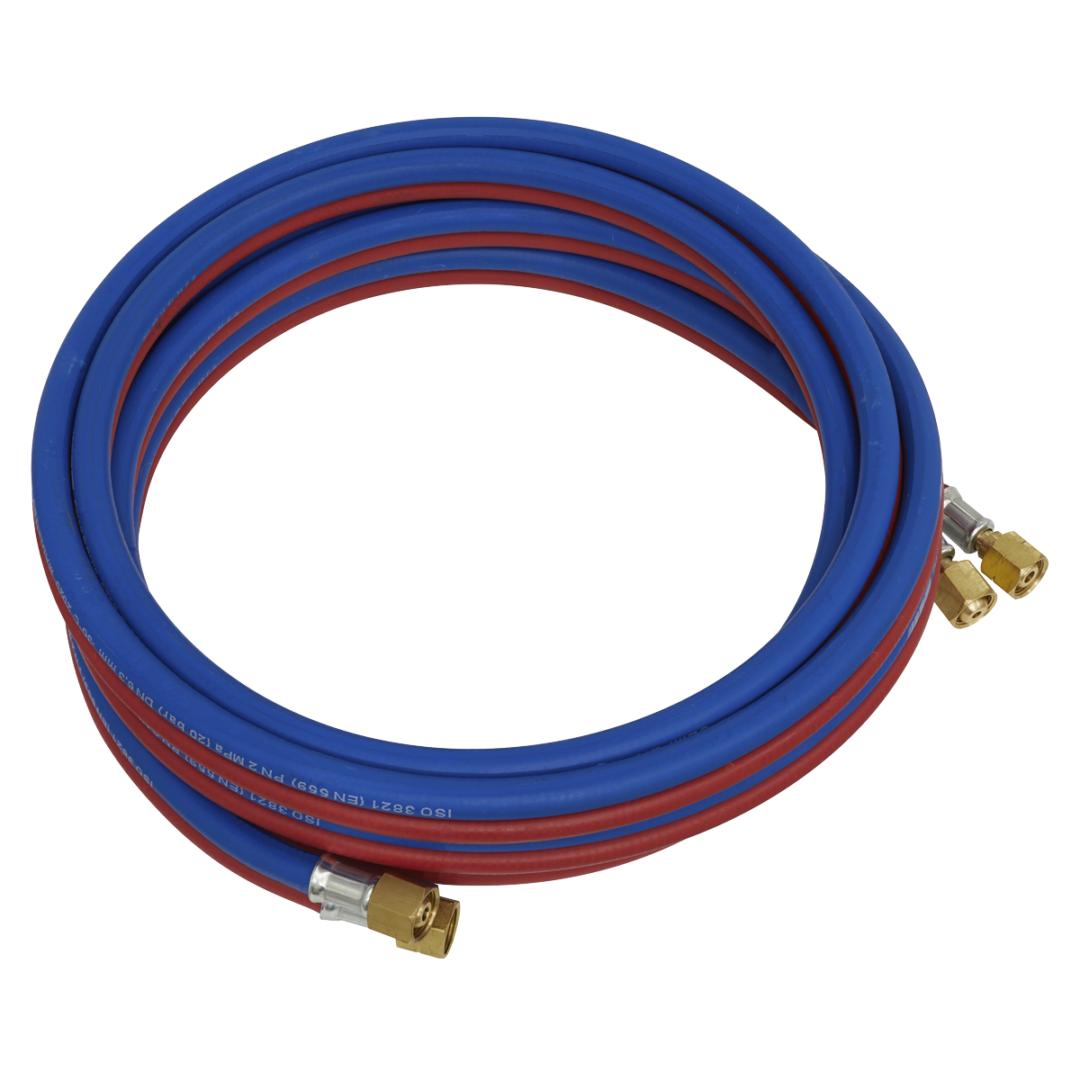 Oxyacetylene Twin Rubber Hose Set 5m SGA5