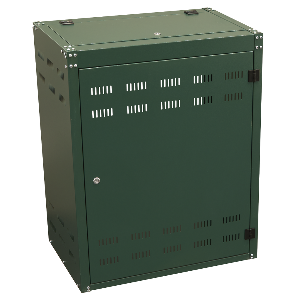 Solid Gas Cylinder Safety Cabinet - 2 x 19kg SGCSC219