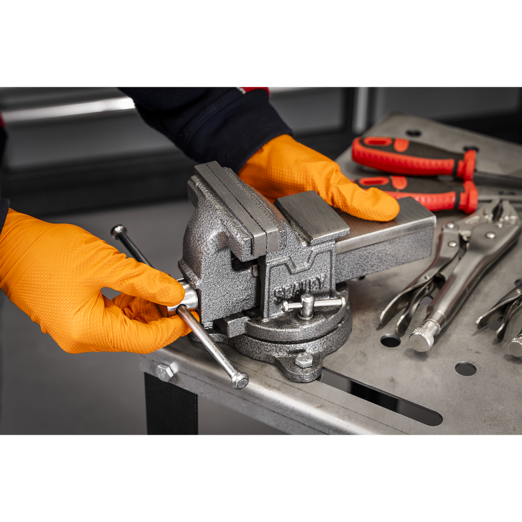 SG Iron Vice with Swivel Base 100mm SGV100L