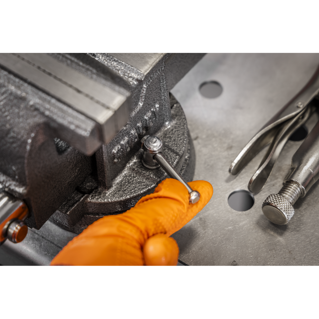 SG Iron Vice with Swivel Base 100mm SGV100L