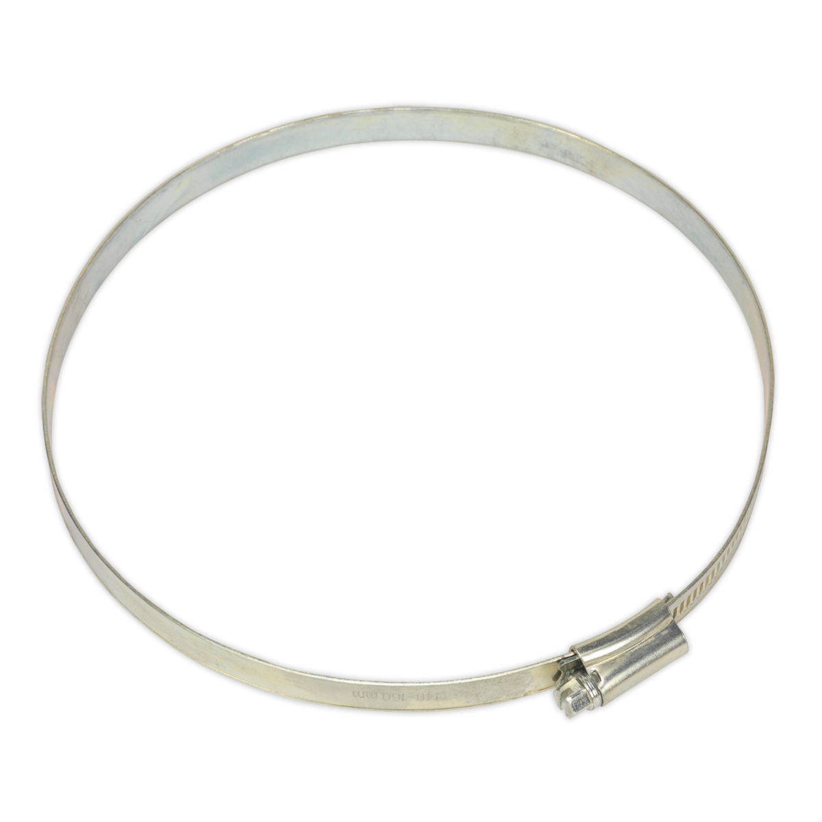 Zinc Plated Hose Clip 140-160mm - Pack of 10 SHC7