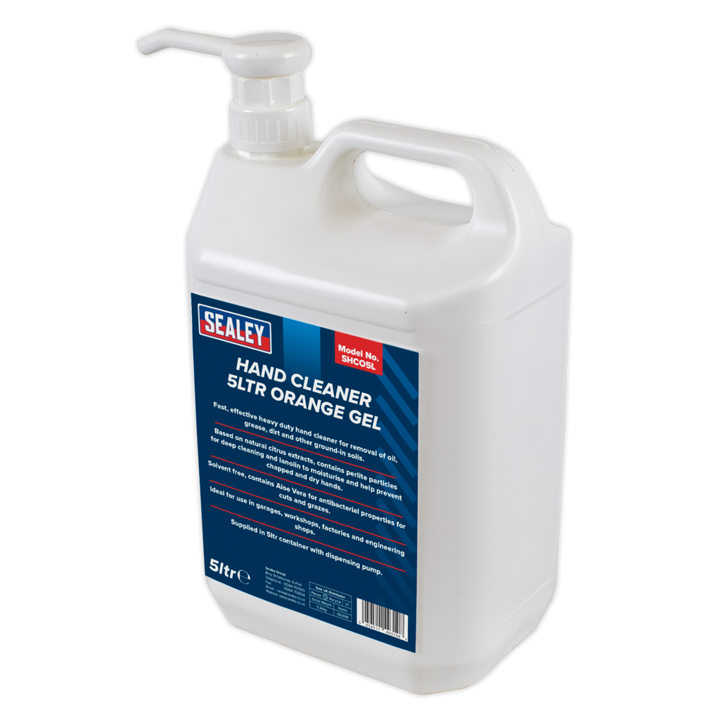 Orange Gel Hand Cleaner 5L SHCO5L