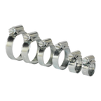 Zinc Plated Hose Clip Assortment 8-29mm 30pc SHCS1