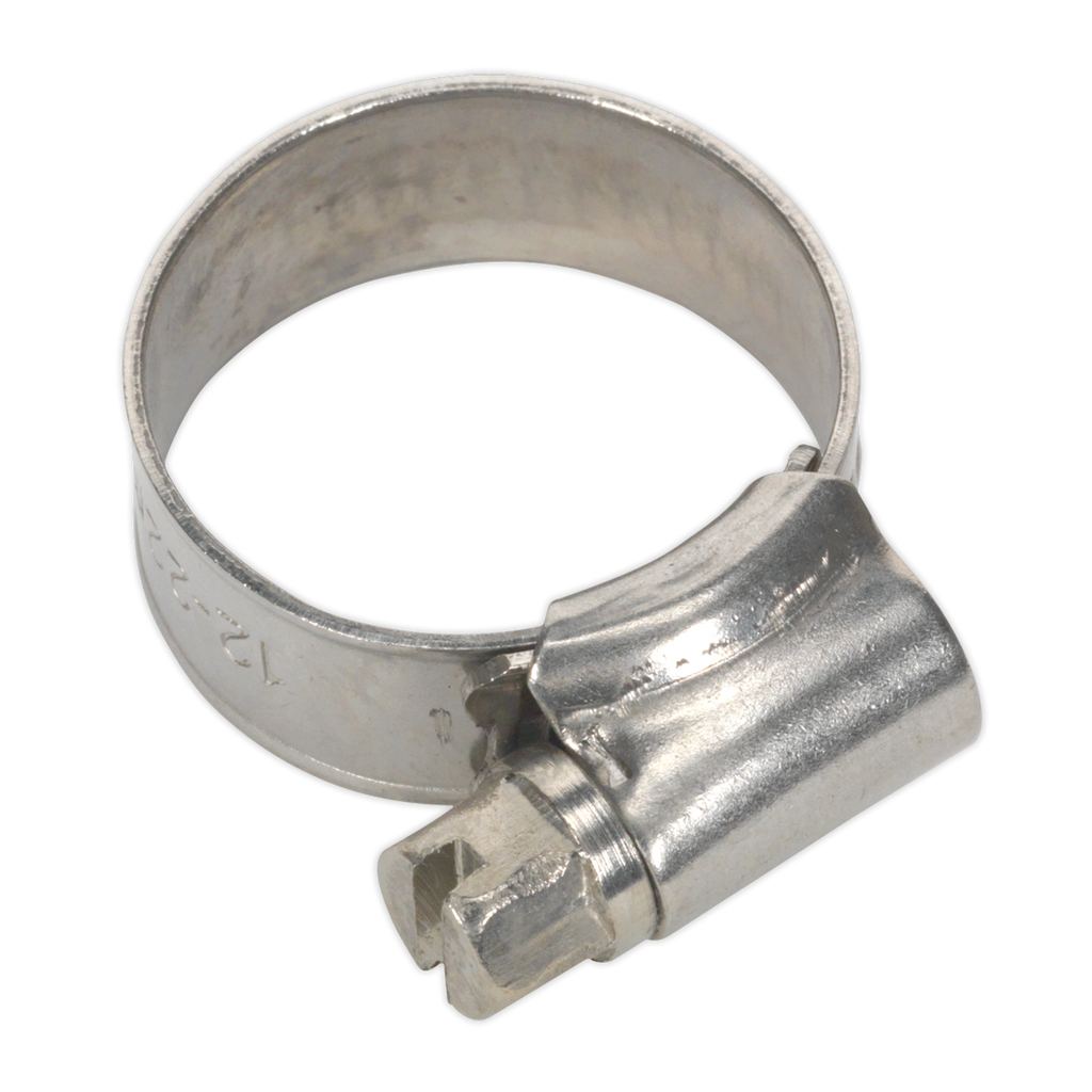 Stainless Steel Hose Clip 16-22mm - Pack of 10 SHCSS00