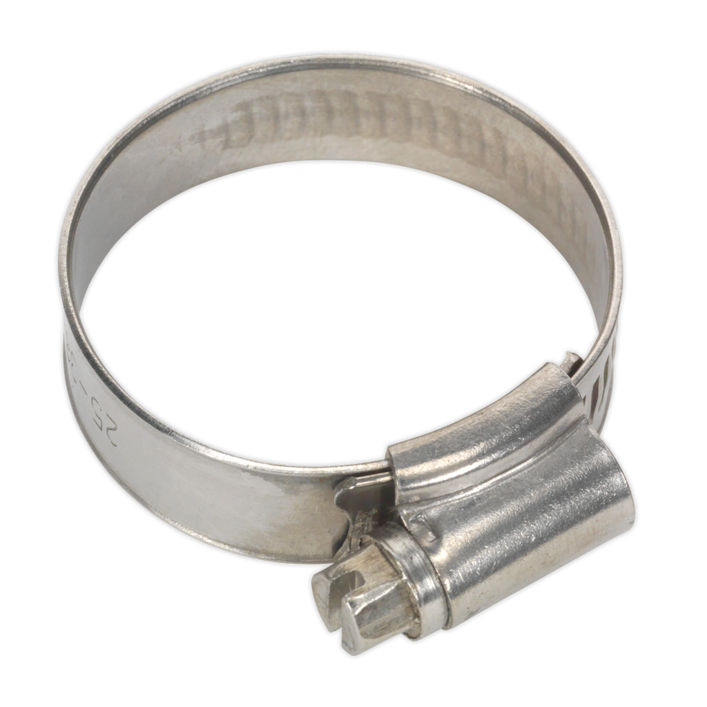 Stainless Steel Hose Clip 25-38mm - Pack of 10 SHCSS1A