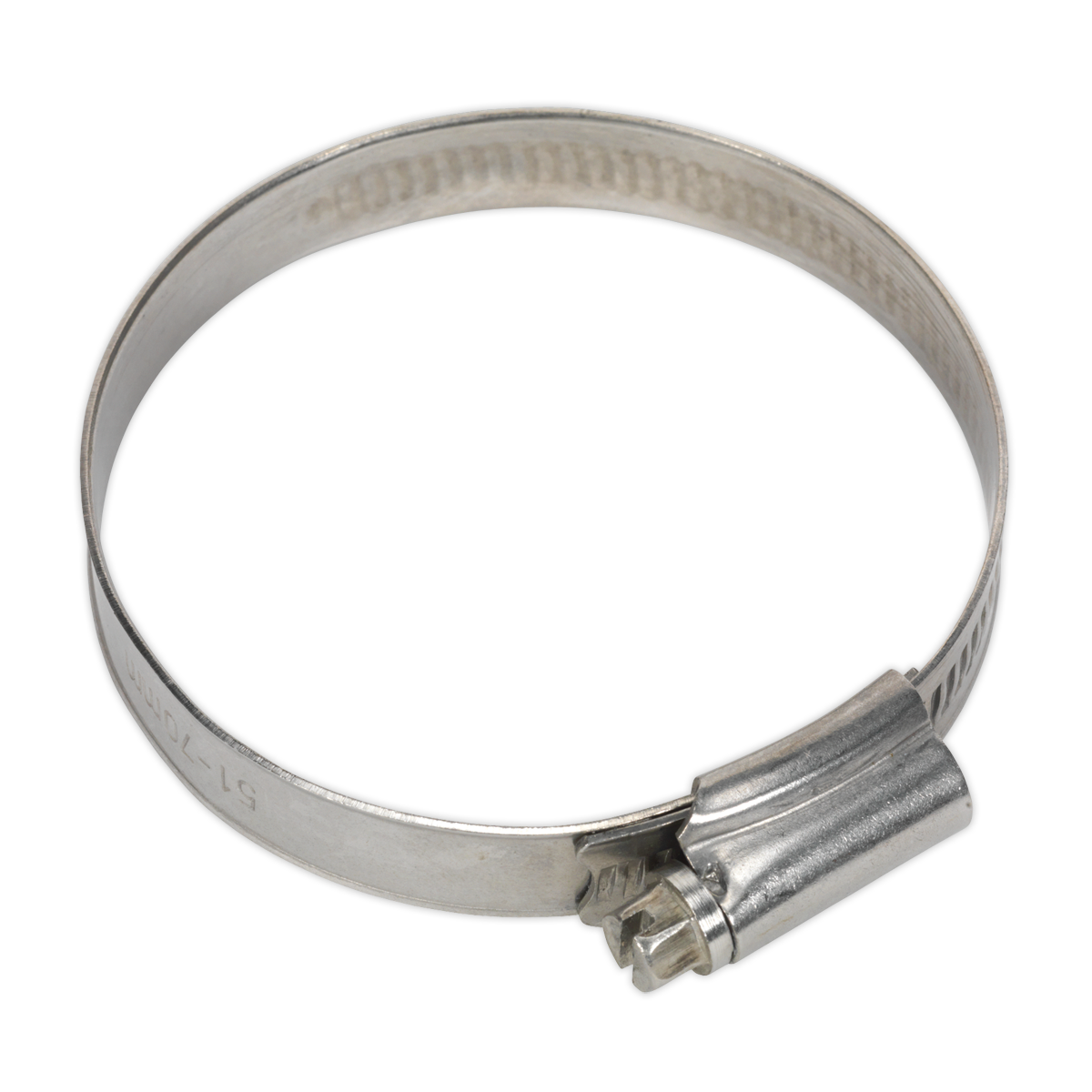 Stainless Steel Hose Clip 51-70mm - Pack of 10 SHCSS2