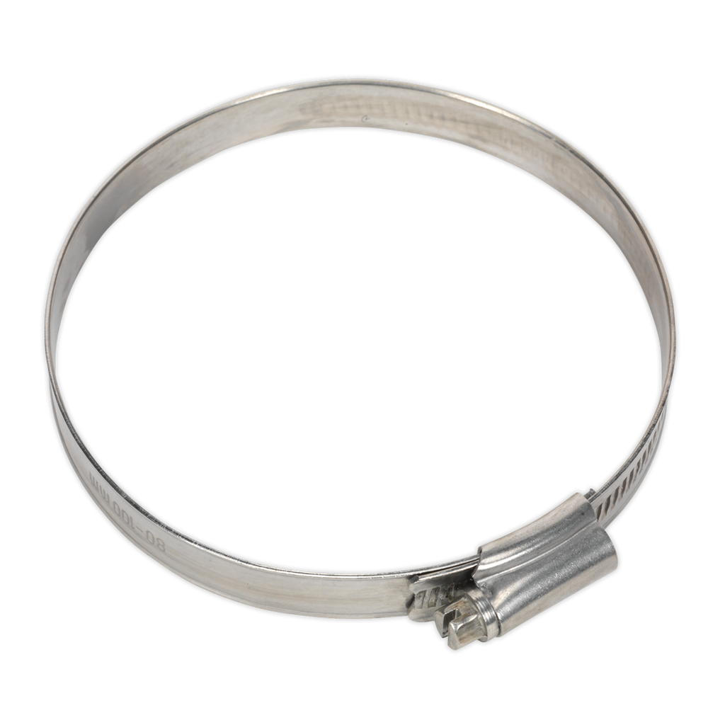 Stainless Steel Hose Clip 80-100mm - Pack of 5 SHCSS4