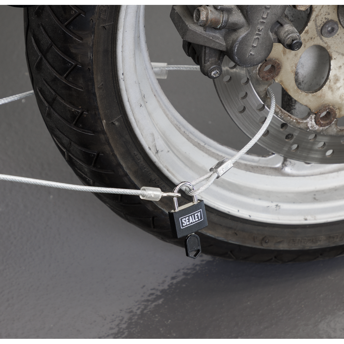 Motorcycle Cable Lock 3m SHGCL3