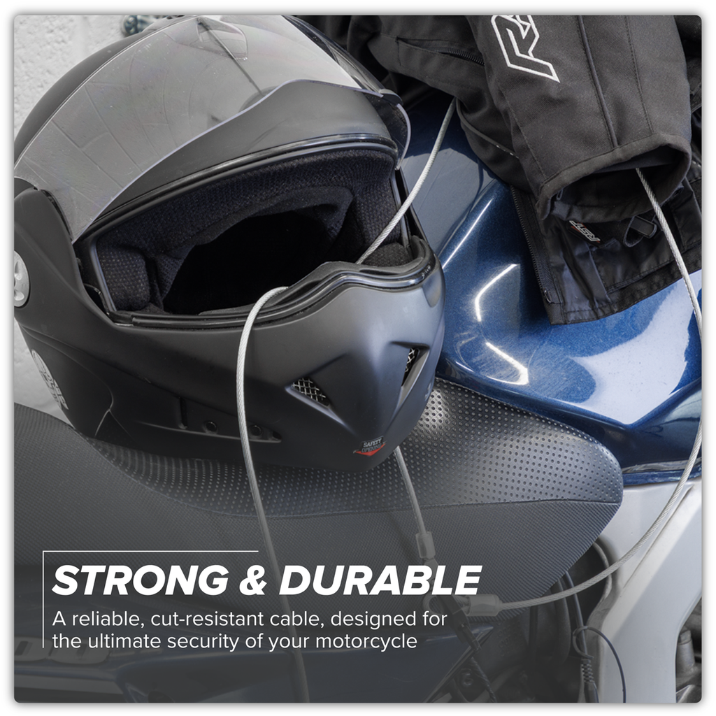 Motorcycle Cable Lock 3m SHGCL3