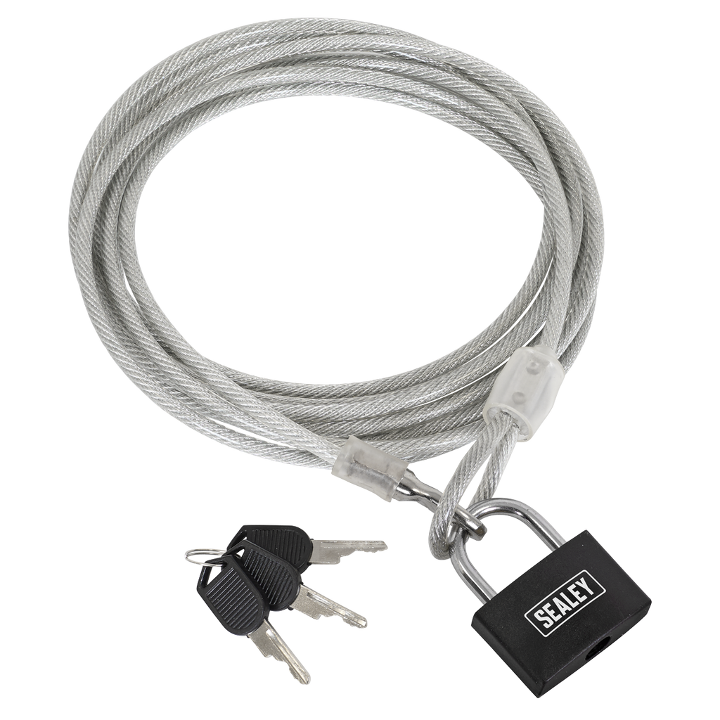 Motorcycle Cable Lock 3m SHGCL3