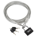 Motorcycle Cable Lock 3m SHGCL3