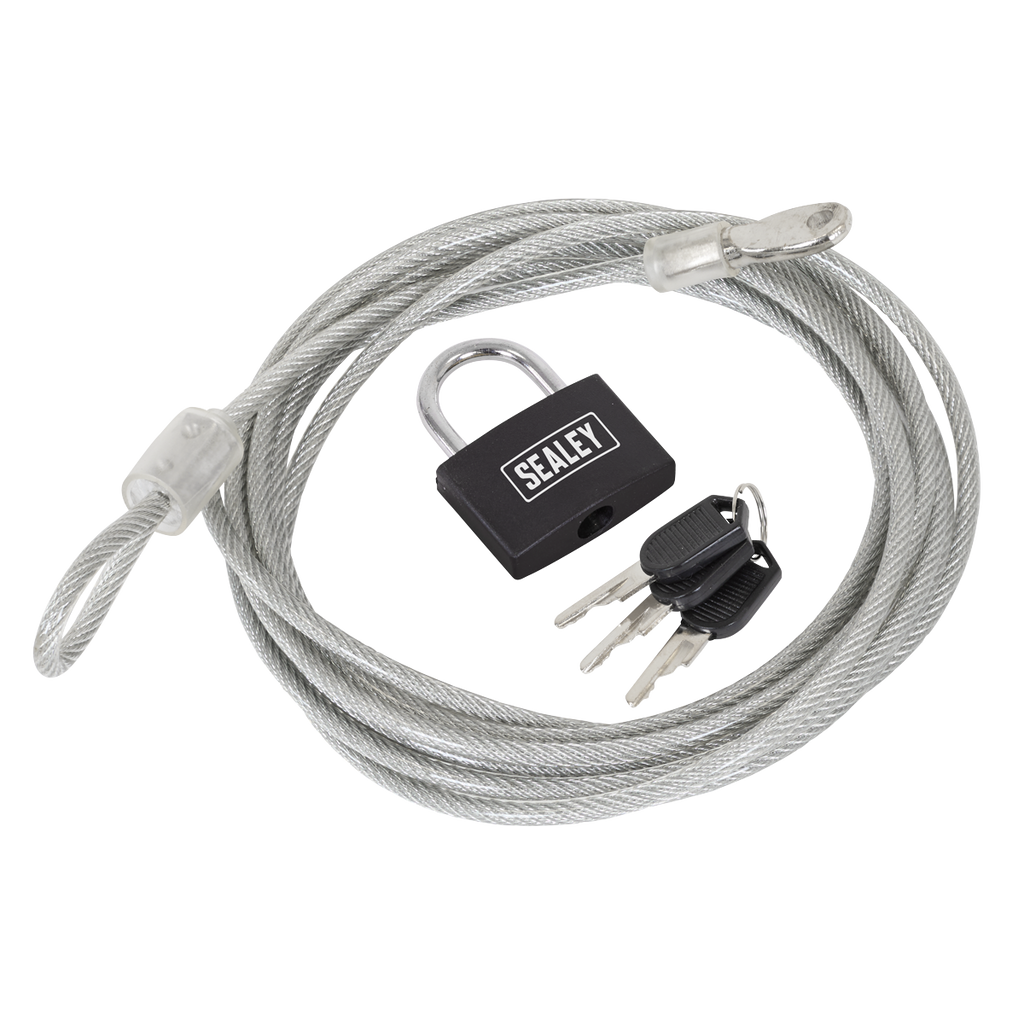 Motorcycle Cable Lock 3m SHGCL3