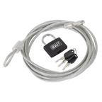 Motorcycle Cable Lock 3m SHGCL3