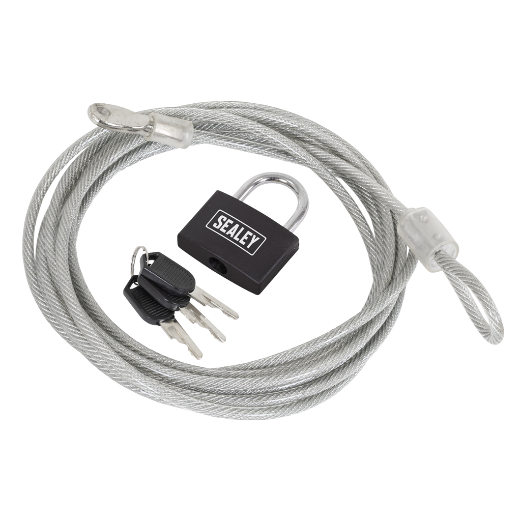 Motorcycle Cable Lock 3m SHGCL3