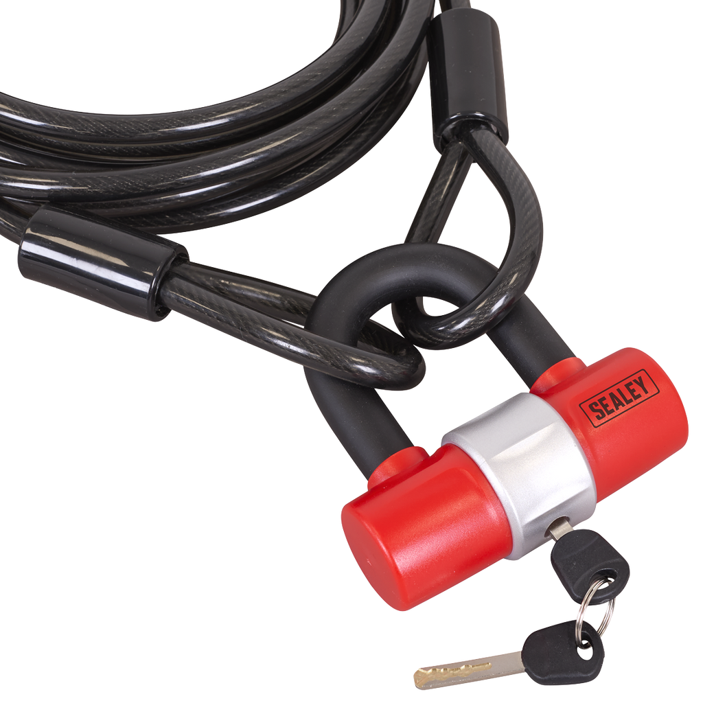 Motorcycle Cable Lock 10mm x 5m SHGCL5