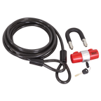 Motorcycle Cable Lock 10mm x 5m SHGCL5