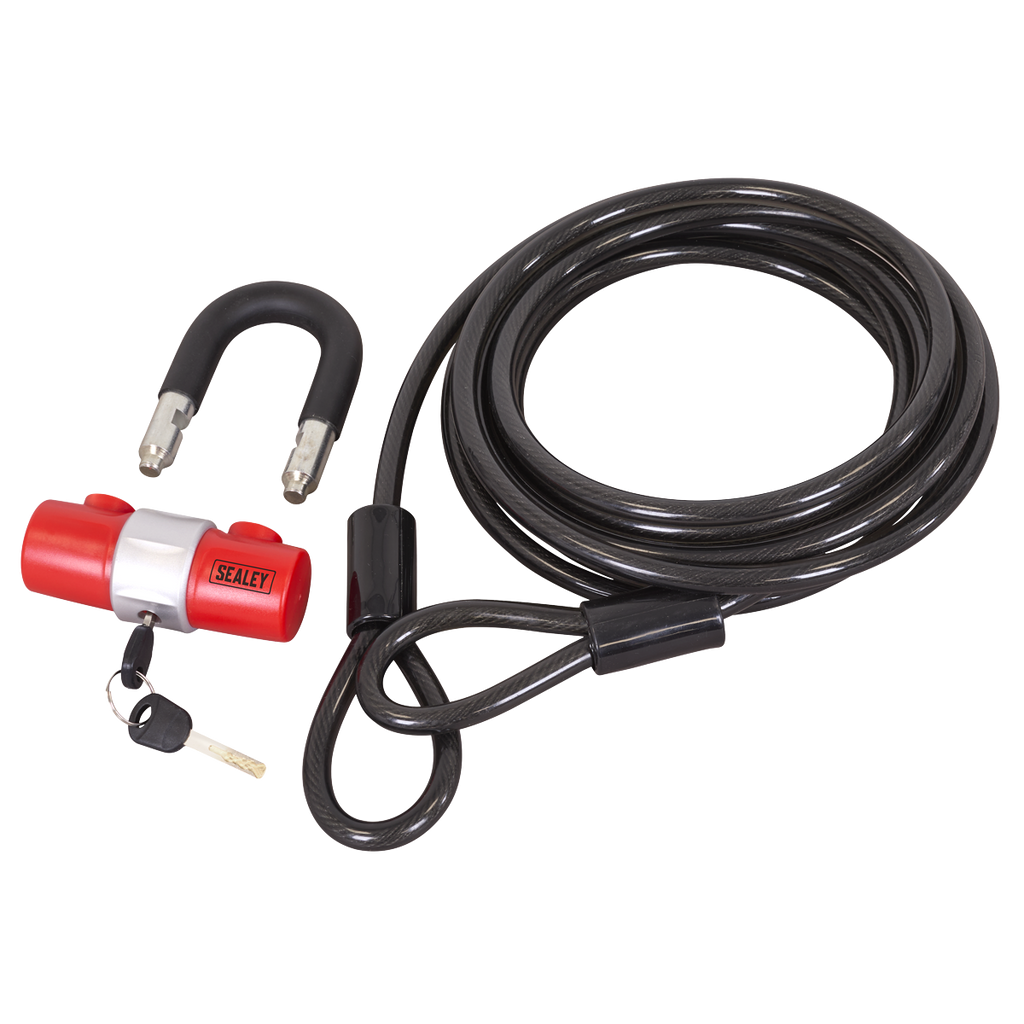 Motorcycle Cable Lock 10mm x 5m SHGCL5