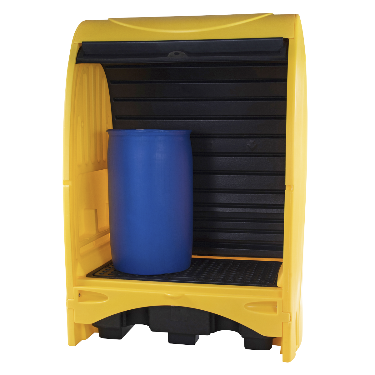 2 Drum Barrel Bund with Hardcover 250L Capacity SJ1001