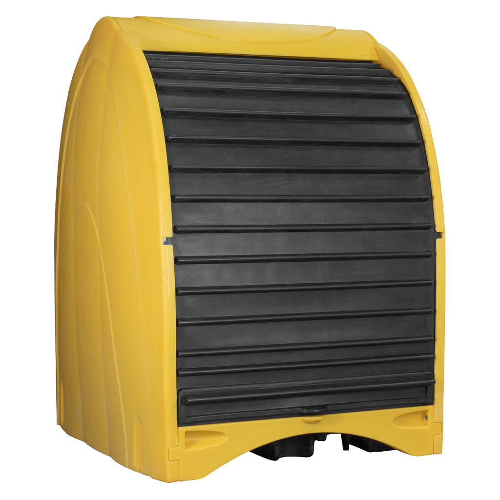 4 Drum Barrel Bund with Hardcover 485L Capacity SJ1010