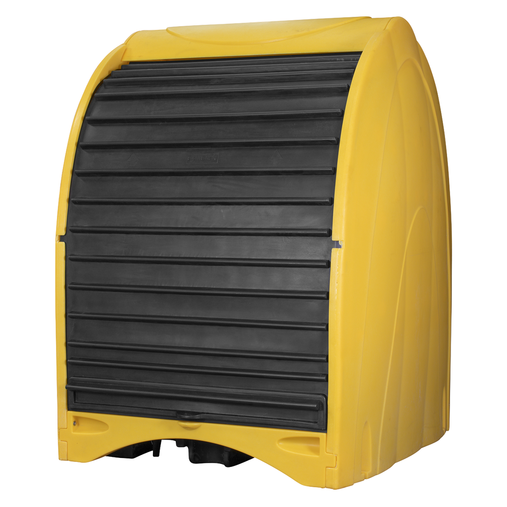 4 Drum Barrel Bund with Hardcover 485L Capacity SJ1010