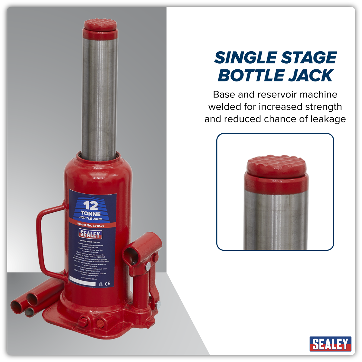 Bottle Jack 12 Tonne SJ12