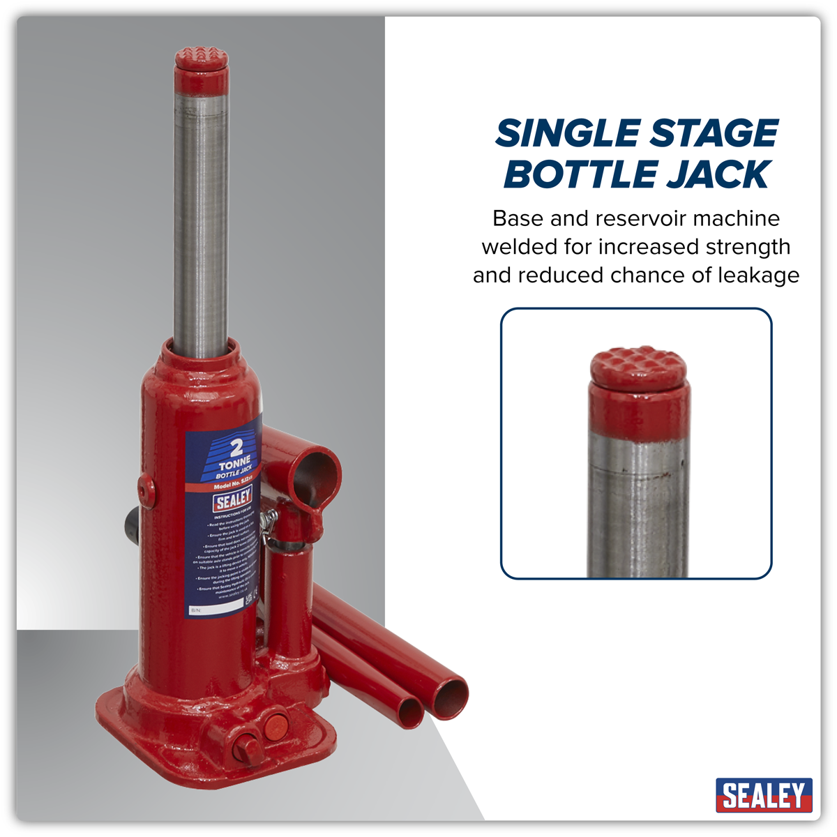 Bottle Jack 2 Tonne SJ2