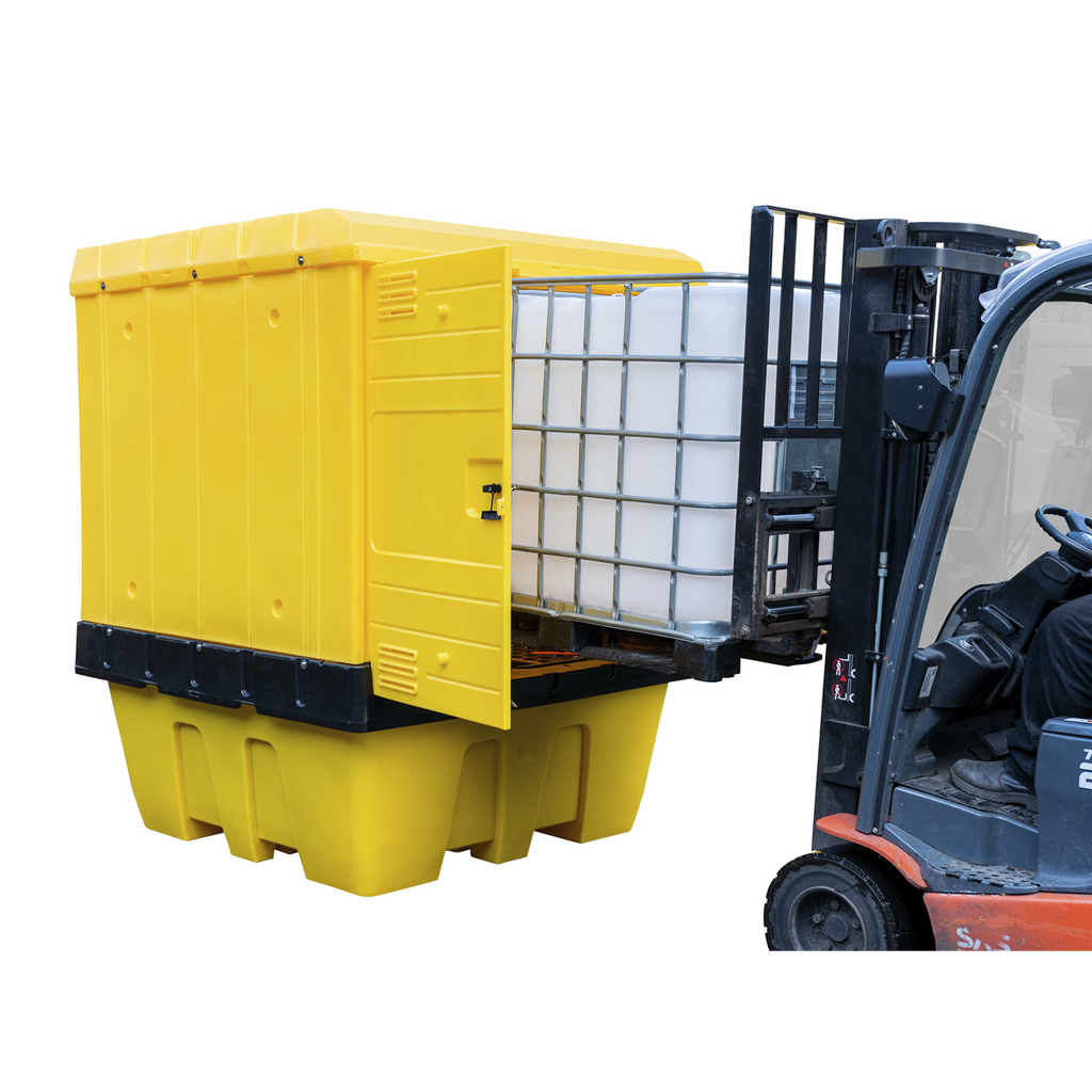 IBC Barrel Bund with Weathertight Hardcover SJ5101