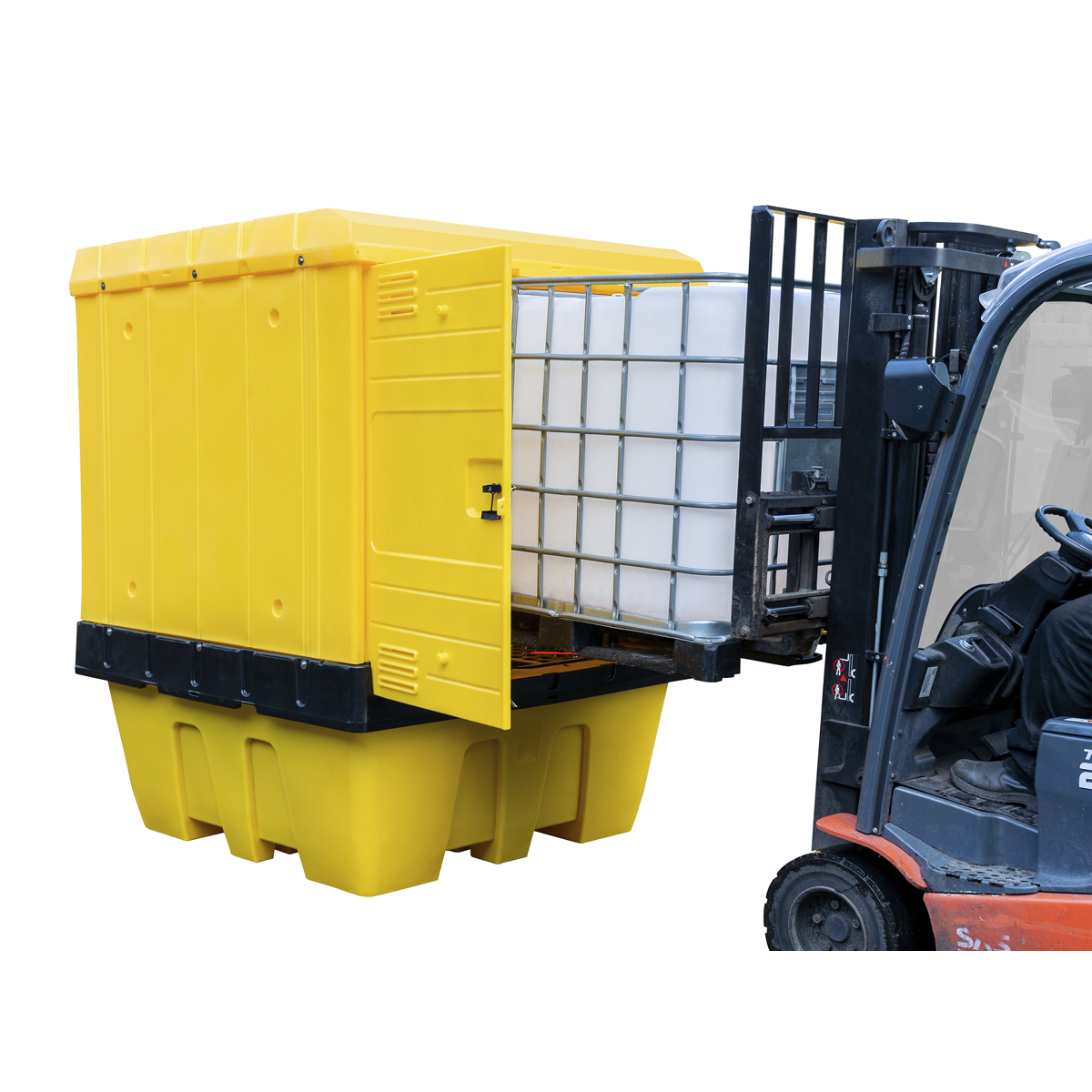 IBC Barrel Bund with Weathertight Hardcover SJ5101