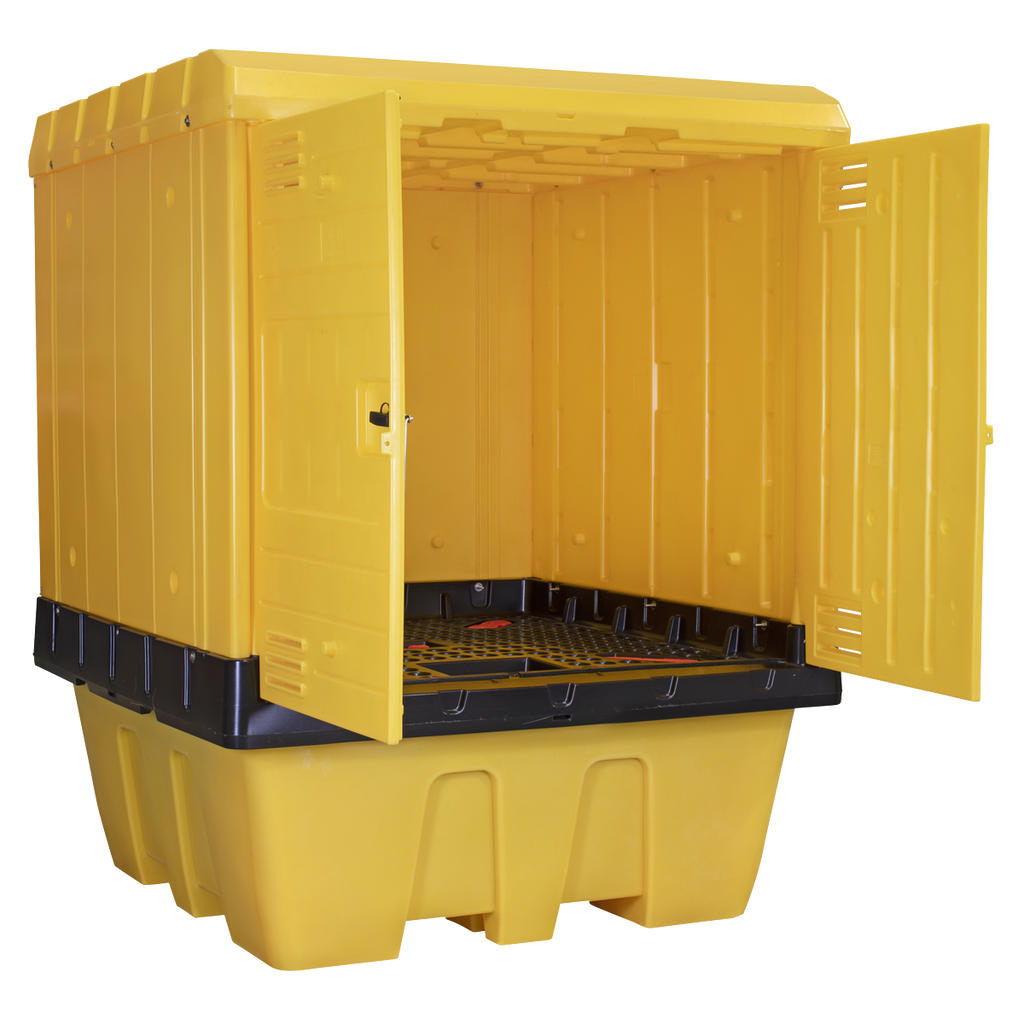 IBC Barrel Bund with Weathertight Hardcover SJ5101