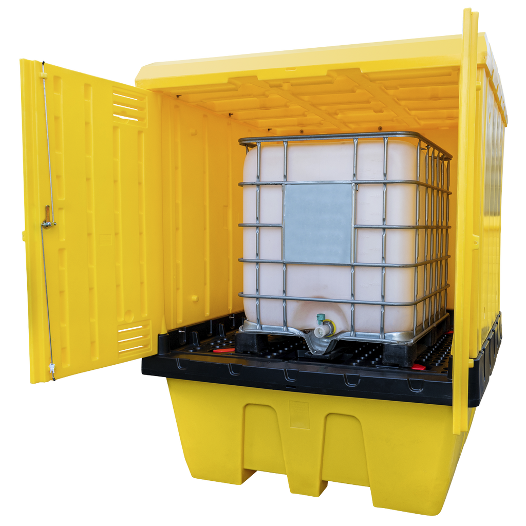 IBC Barrel Bund with Weathertight Hardcover SJ5101