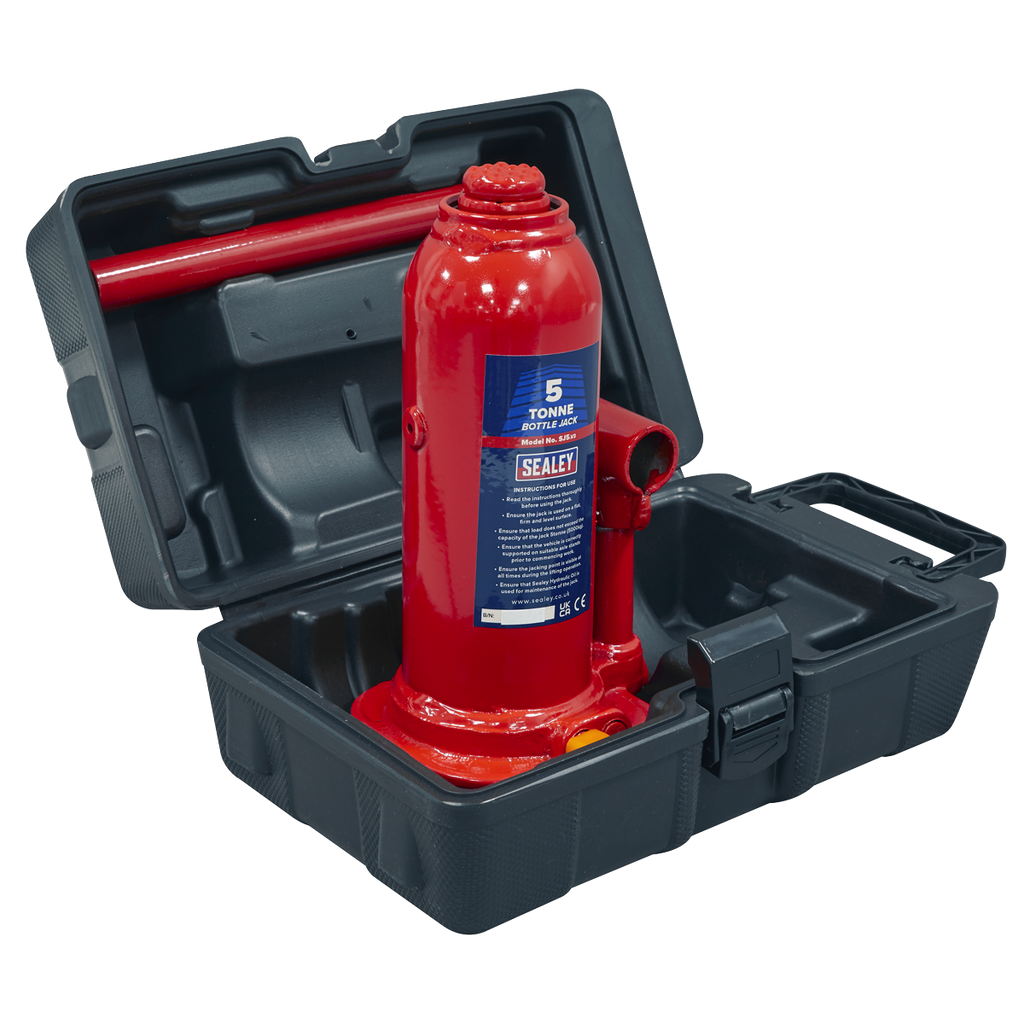 Bottle Jack 5 Tonne with Storage Case SJ5BMC