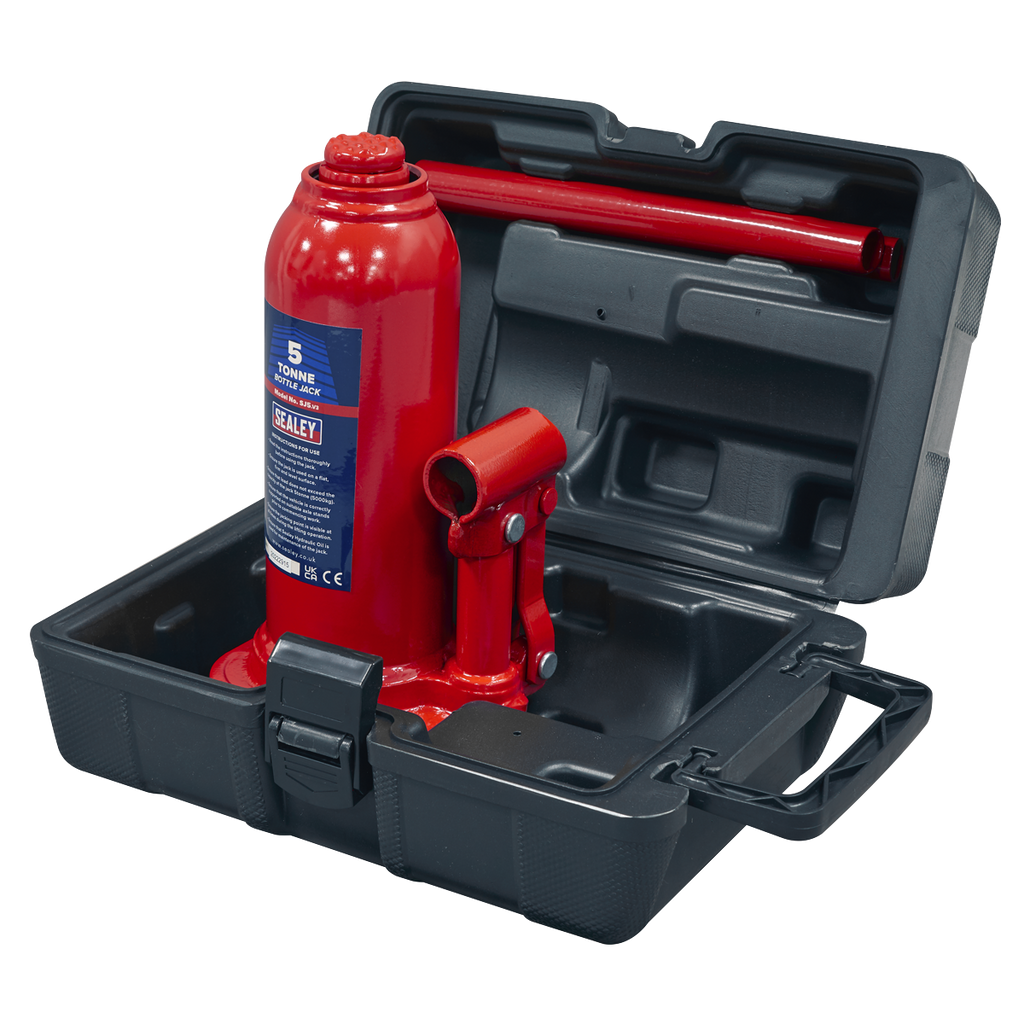 Bottle Jack 5 Tonne with Storage Case SJ5BMC