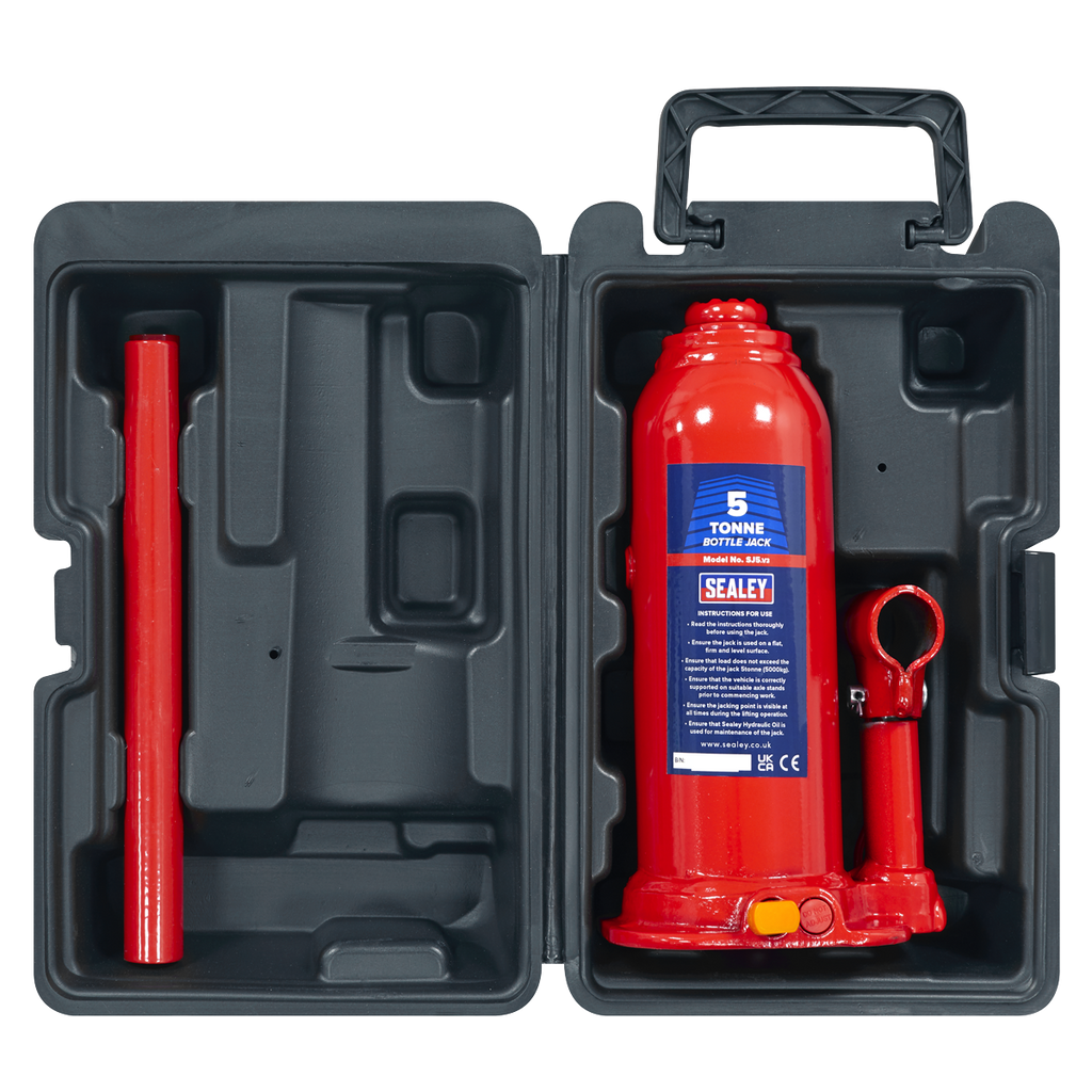 Bottle Jack 5 Tonne with Storage Case SJ5BMC