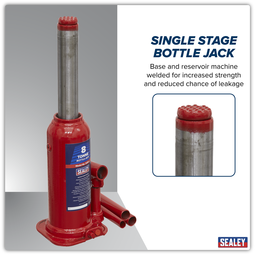 Bottle Jack 8 Tonne SJ8