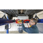 Air Jacking Beam 2 Tonne with Arm Extenders & Flat Roller Supports SJBEX200A
