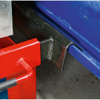 Jacking Beam 2 Tonne with Arm Extenders & Flat Roller Supports SJBEX200