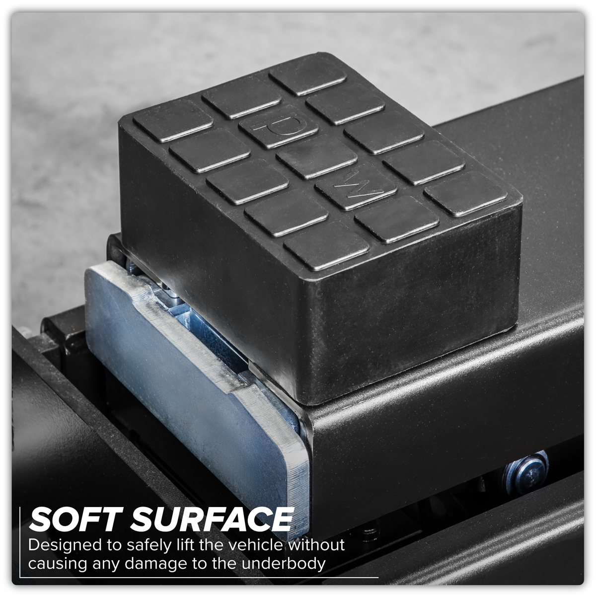 Rubber Support Block for Viking Jacking Beams 60mm SJBEX.A02