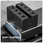 Slotted Rubber Support Block for Viking Jacking Beams 80mm SJBEX.A03