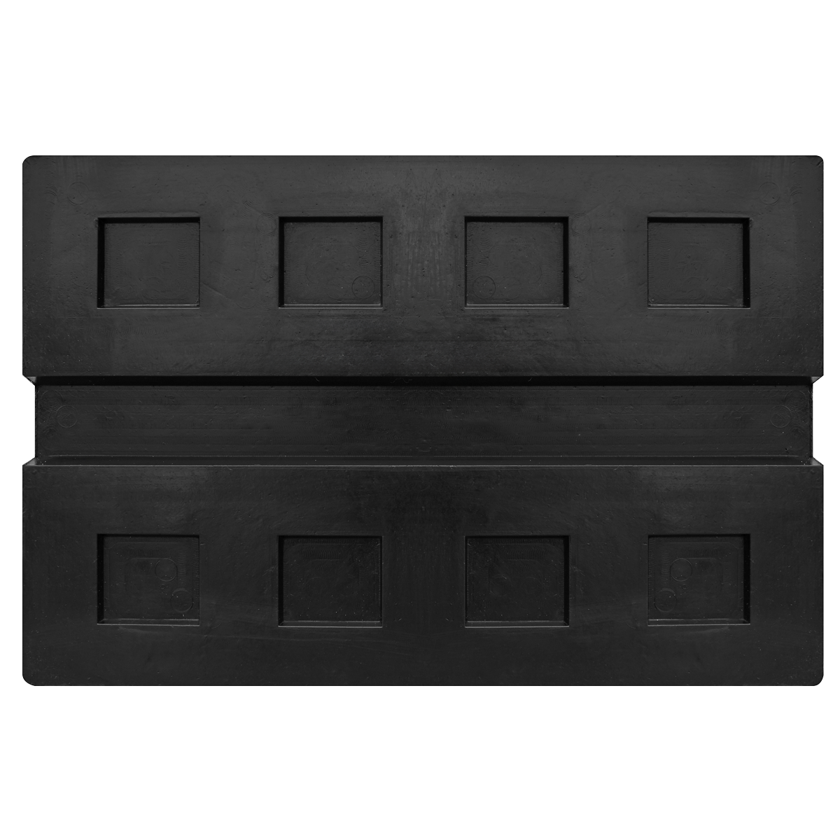 Slotted Rubber Support Block for Viking Jacking Beams 80mm SJBEX.A03