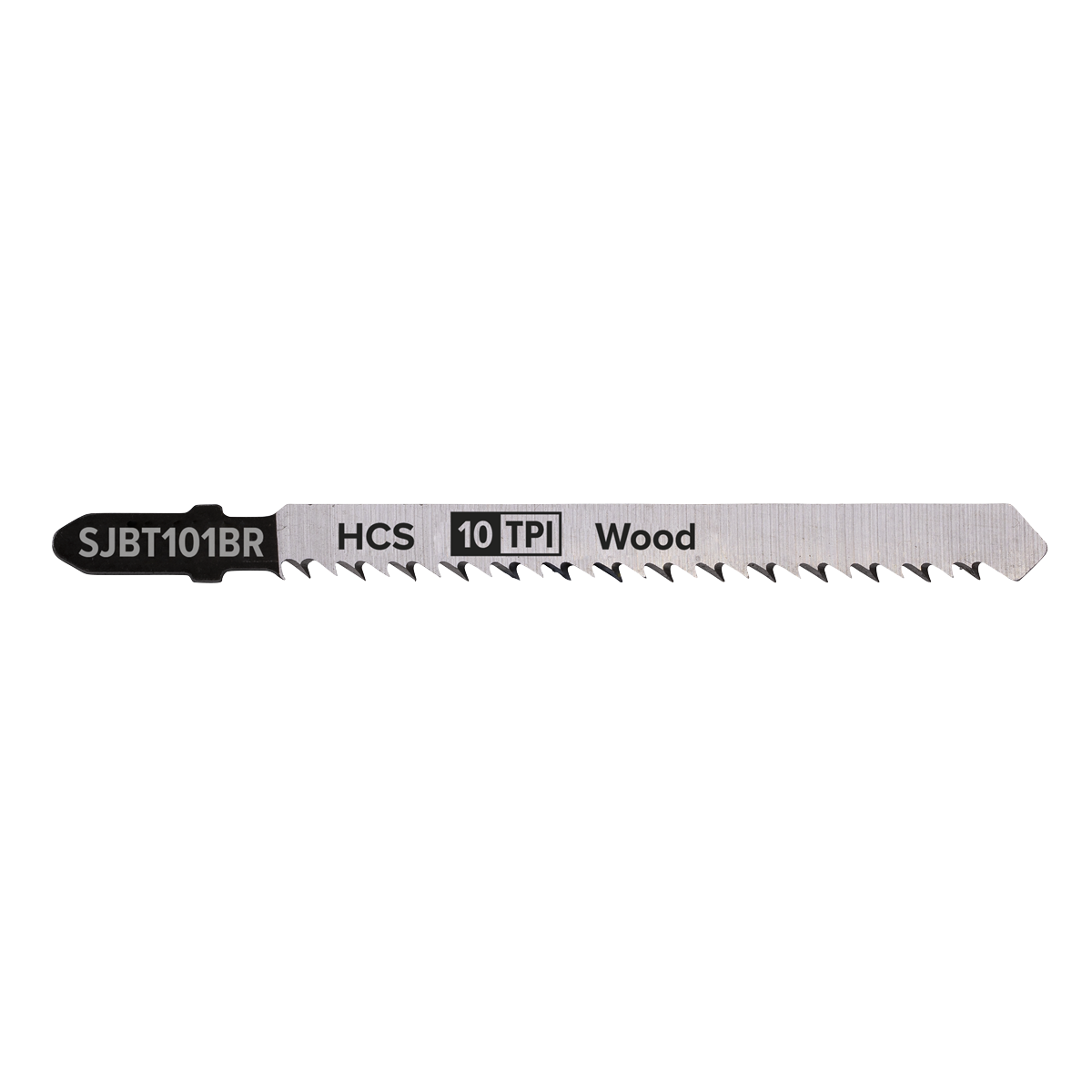 Jigsaw Blade for Hard Wood Downward Cut 100mm 10tpi - Pack of 5 SJBT101BR